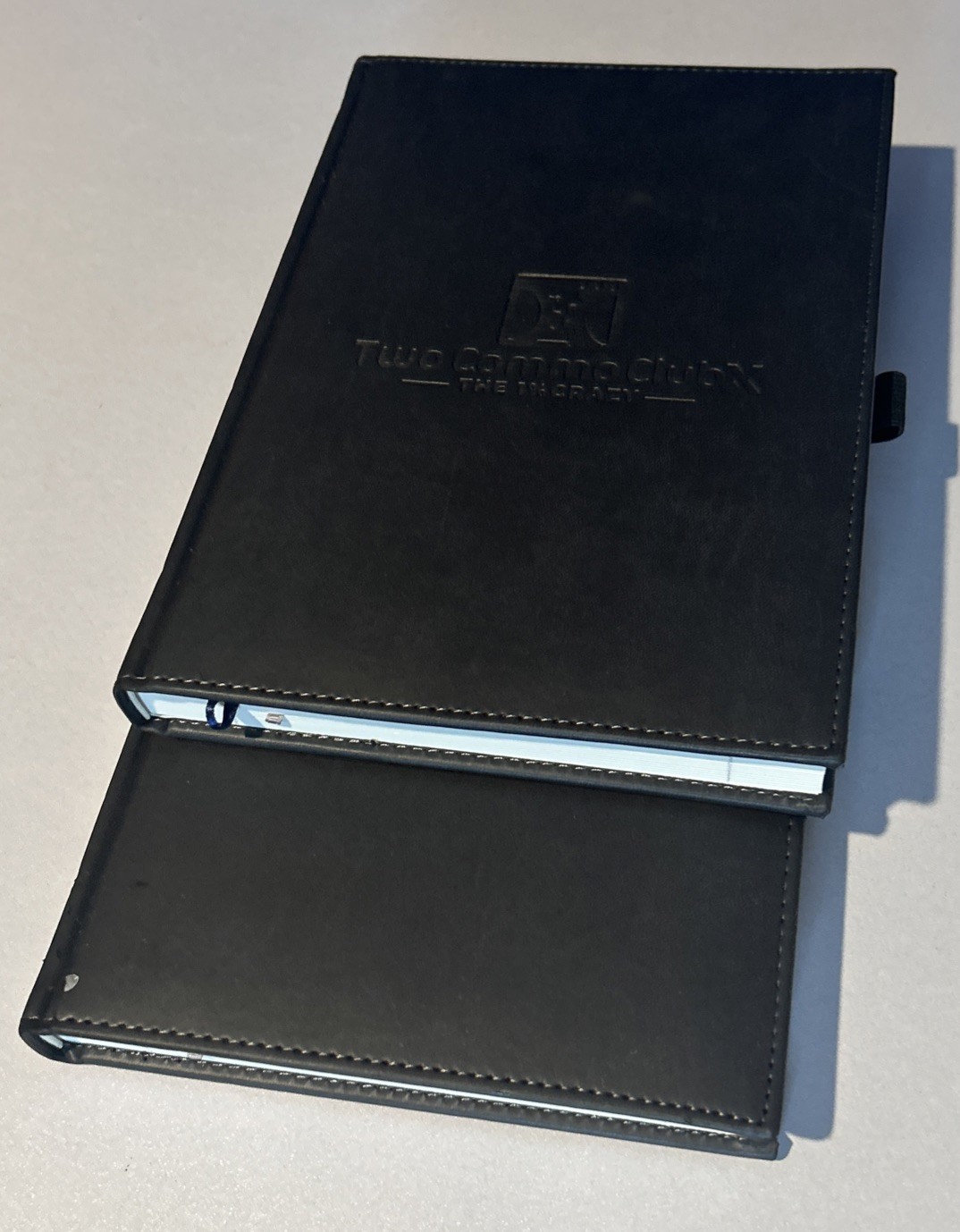 Two Comma ClubX Padfolio Leather Portfolio Organizer Black ClickFunnels Lot Of 2