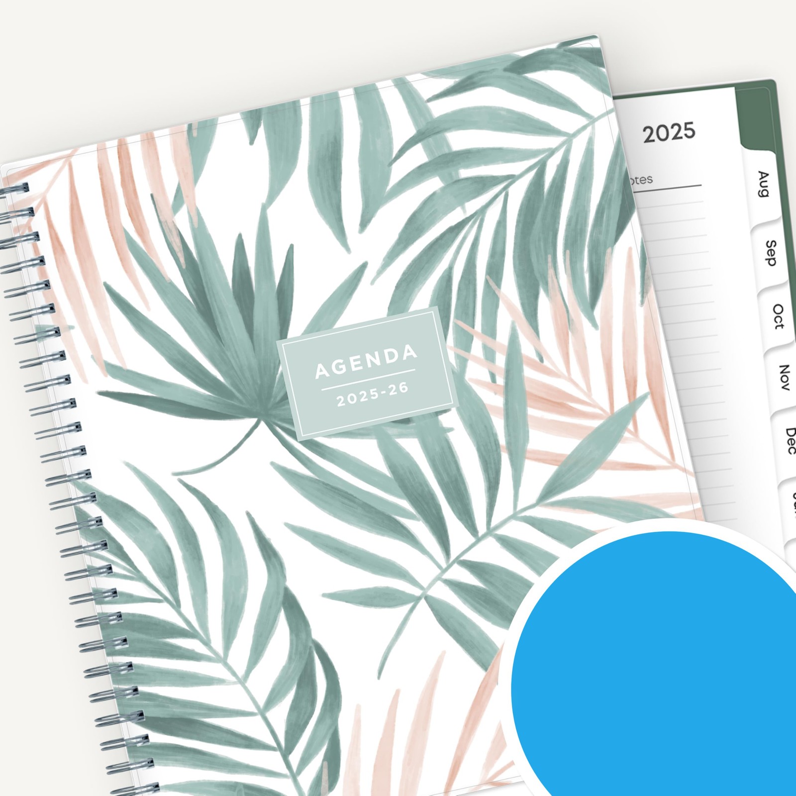 July 2025 to June 2026 Planner, 8×10.875, Student Organizer
