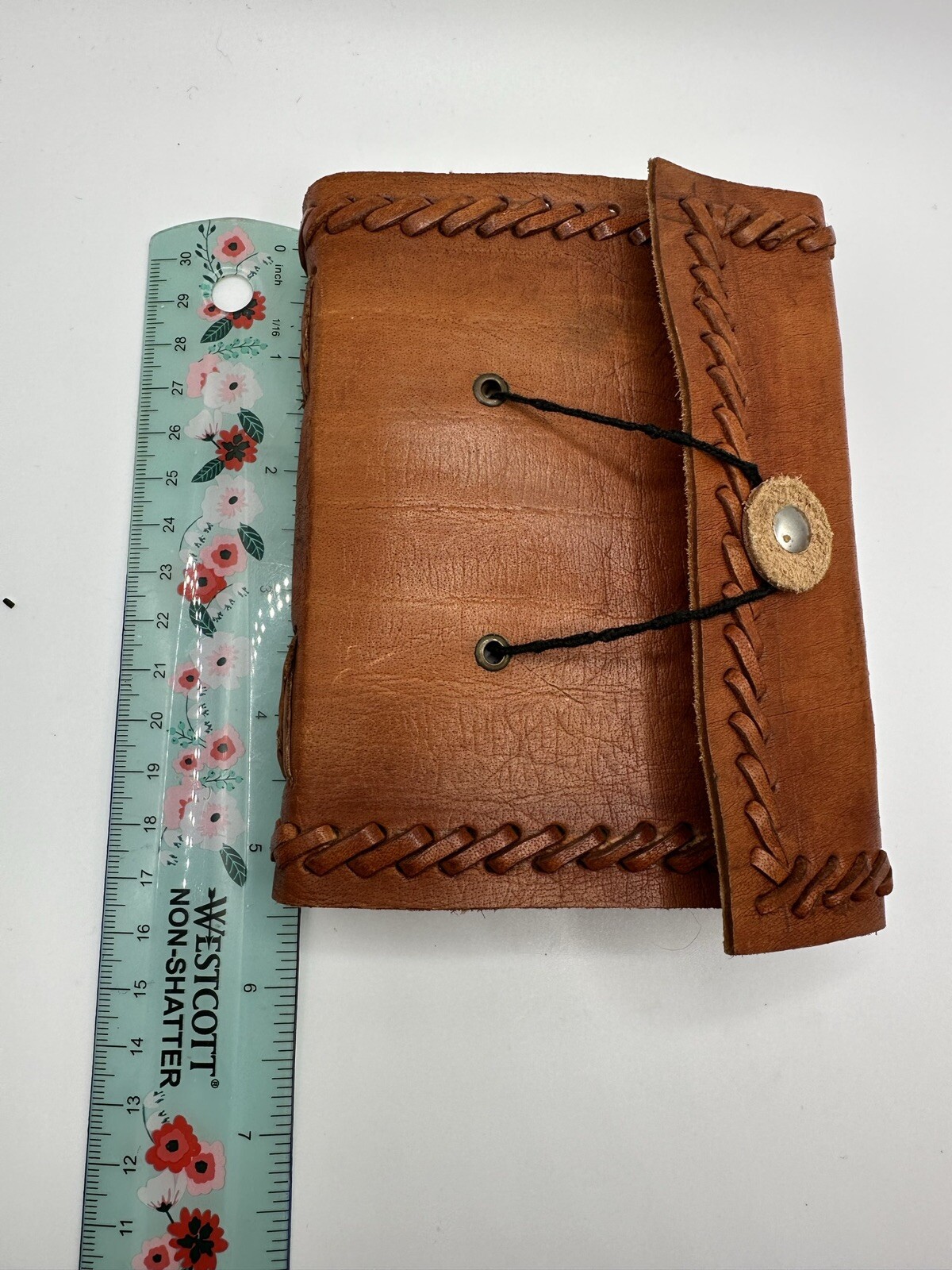 Zuzu Imports Indian Journal Notebook Leather Bound Han-Tanned Recycled Material