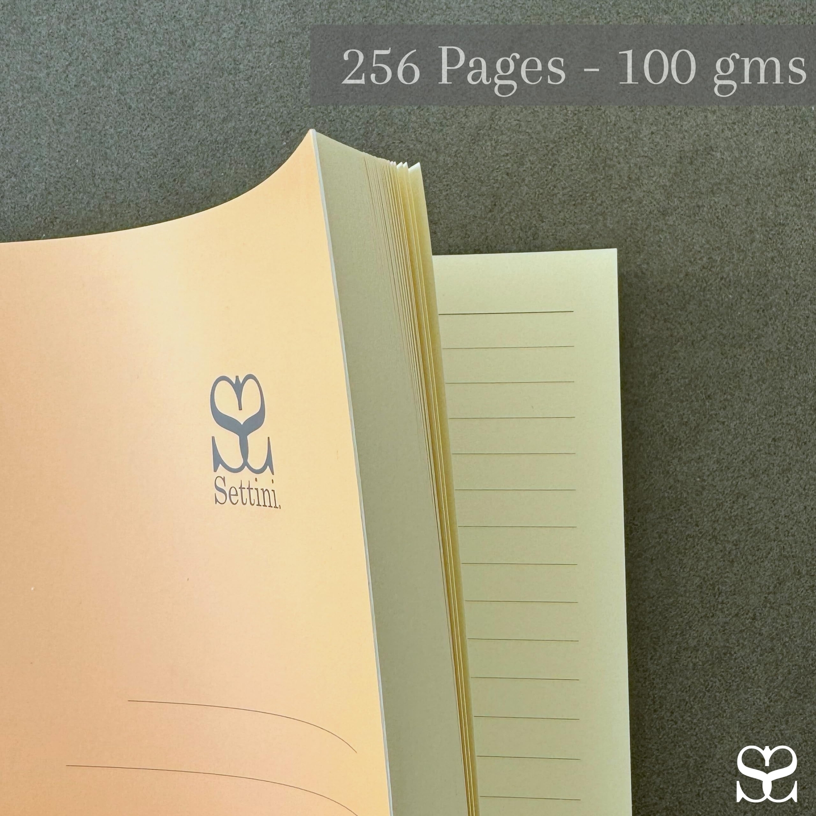 Lined Journal Notebook Refill A5 Size 100gsm Ruled Notepad 256 Pages 8.25in