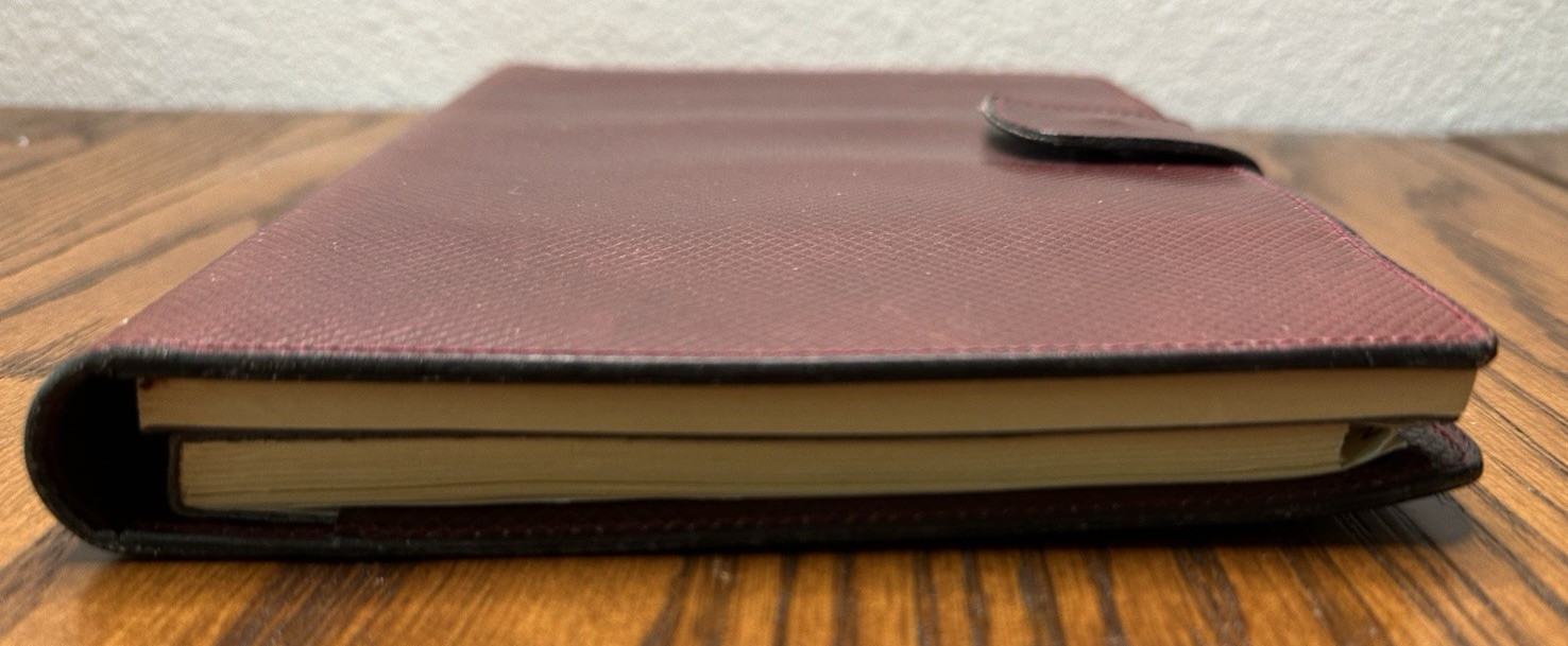 Vintage Bottega Veneta Leather Address and Memo Book Made In Italy