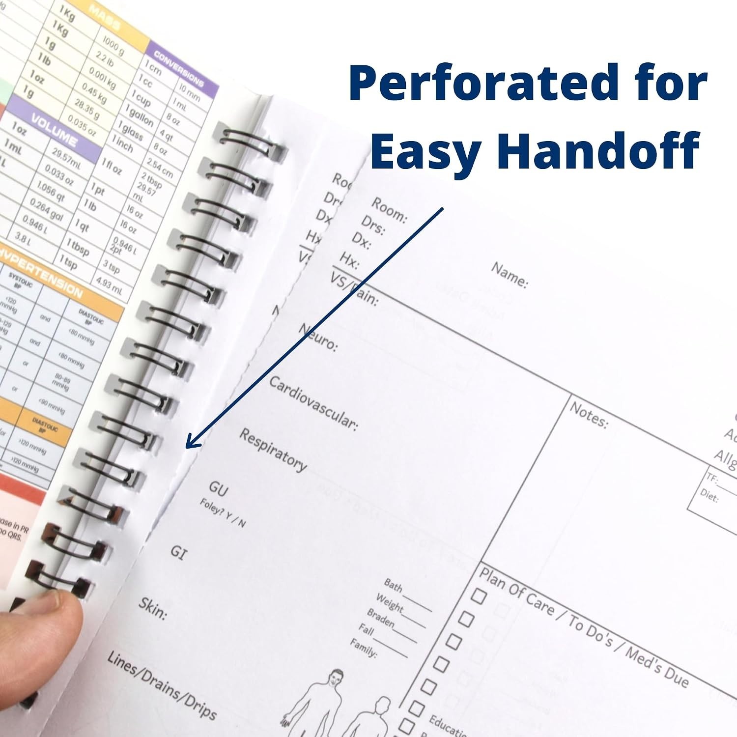 Essential Nursing Notebook Bundle – Reference Sheets and 280 Patient Templates