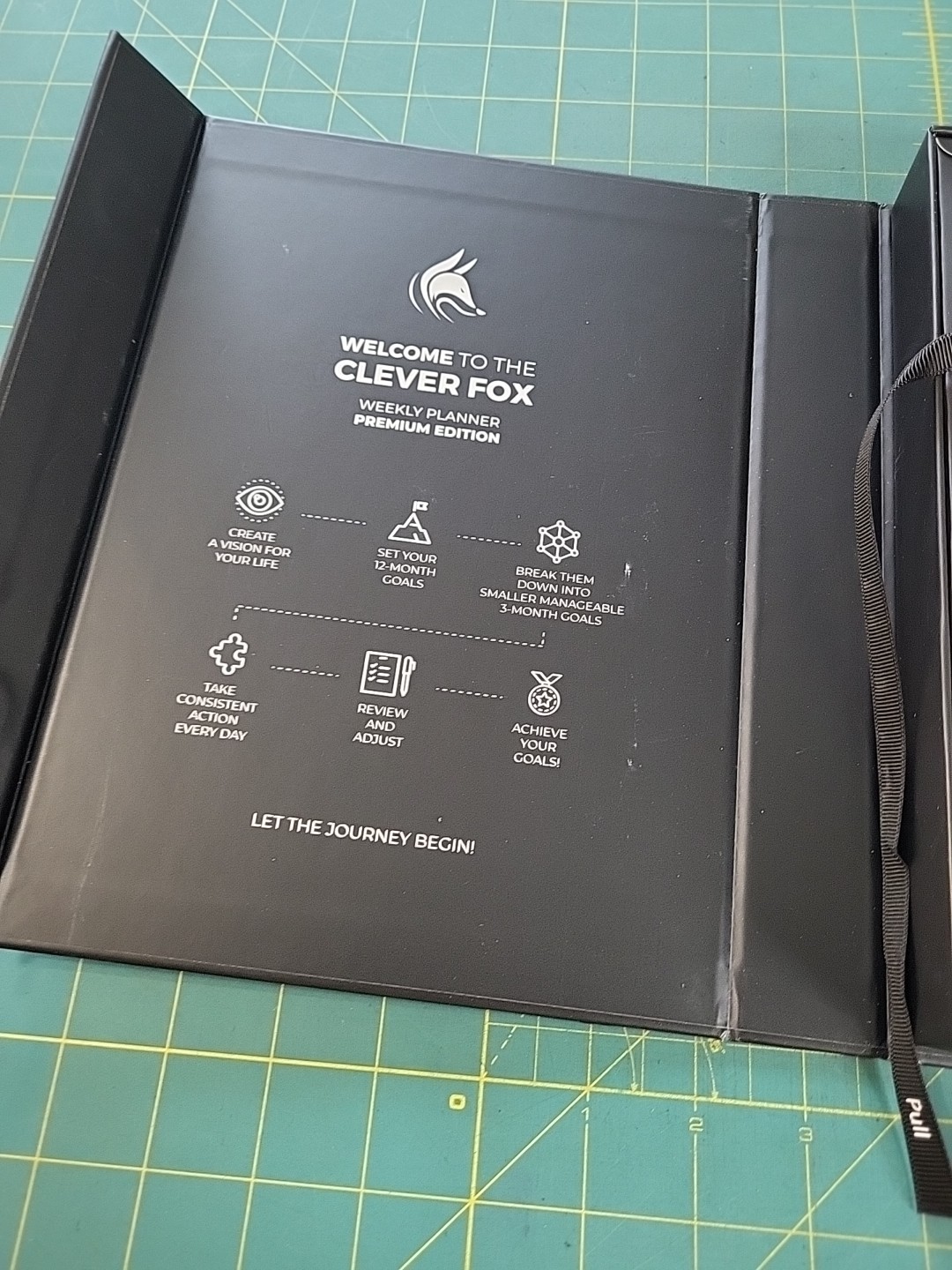 New In Box The Clever Fox 13 Weekly Ultimate Achievers Planner Rose Gold Book