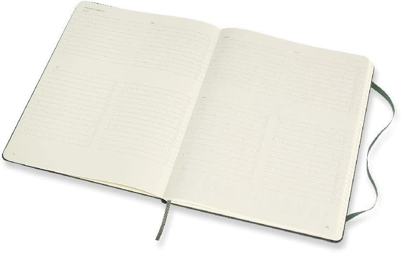 Moleskine PROPFNTB4HK19 X-Large Pro Hard Notebook, Forest Green X-Large Forest G