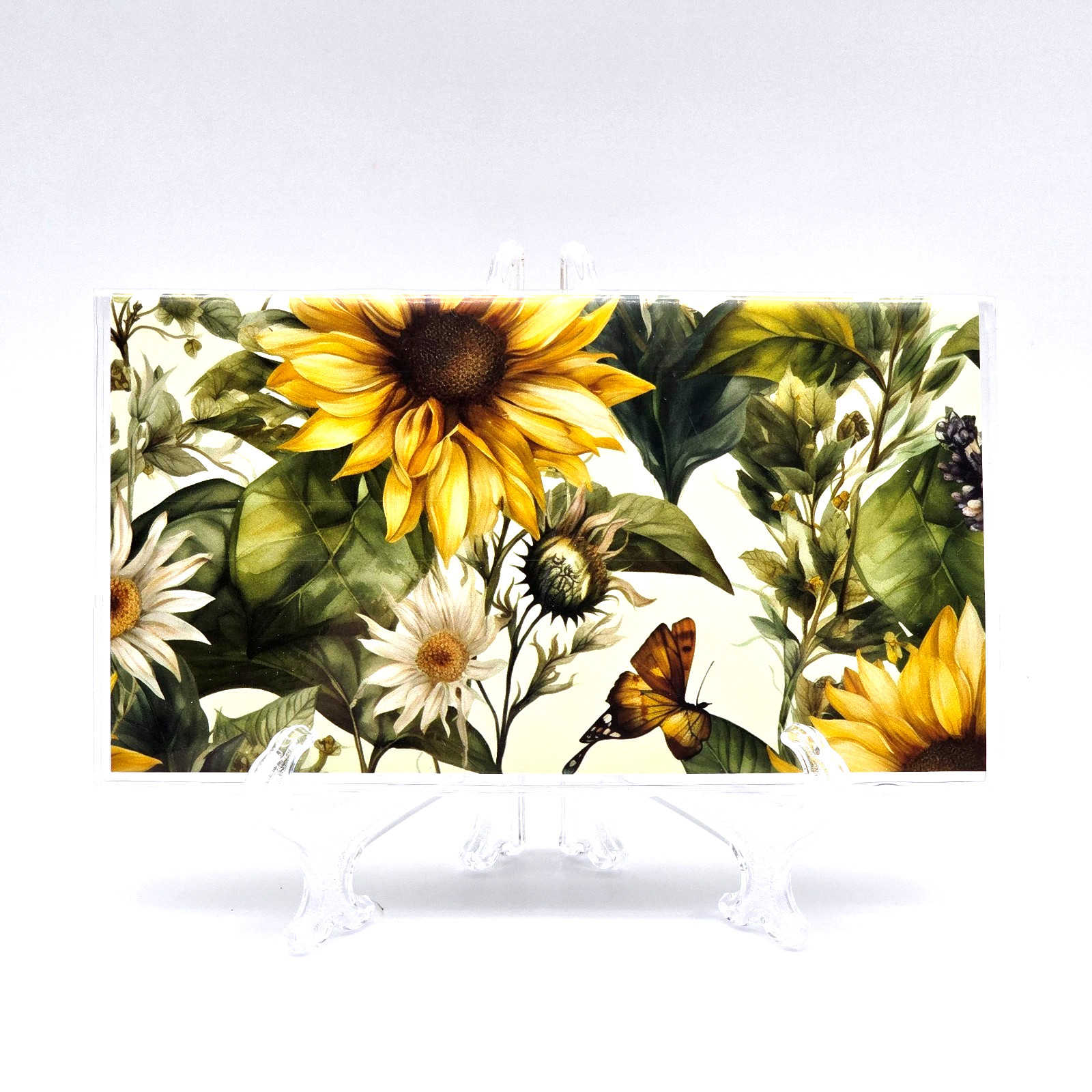 Floral Pocket Planer 2026-2027 Calendar Vinyl Cover Nature Flowers 6.5″ by 3 5/8