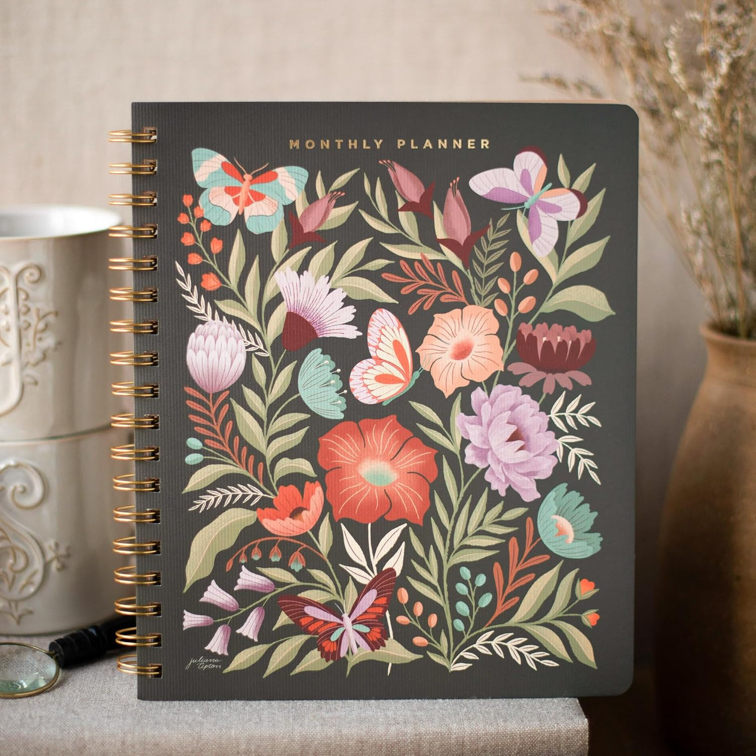 Studio Paper Cover W/Pocket & Tab Dividers, 160 Pages, Juliana Tipton Collection