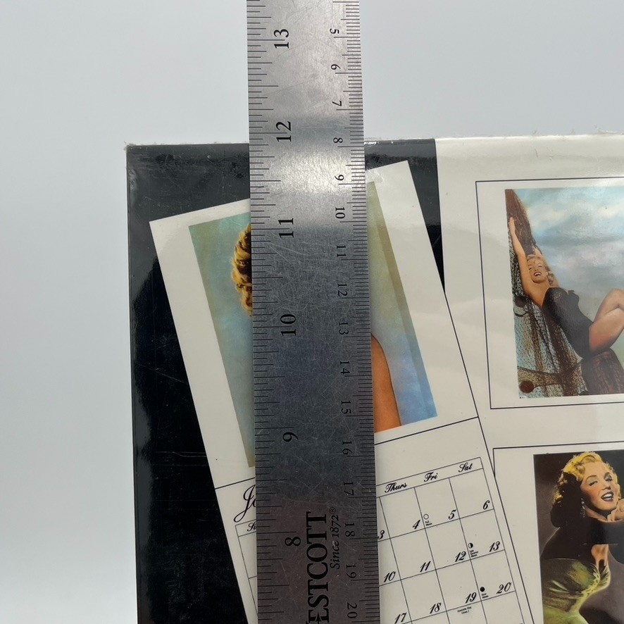 Marilyn Monroe 1996 12×24″ Hanging Monthly Square Wall Calendar New Sealed 2052