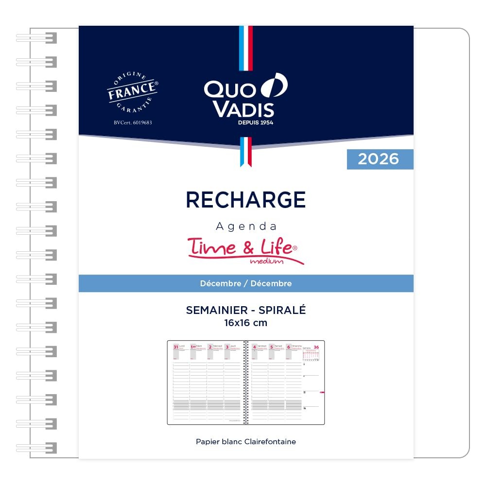 Quobadis Japan Planner Diary qv540rechfr