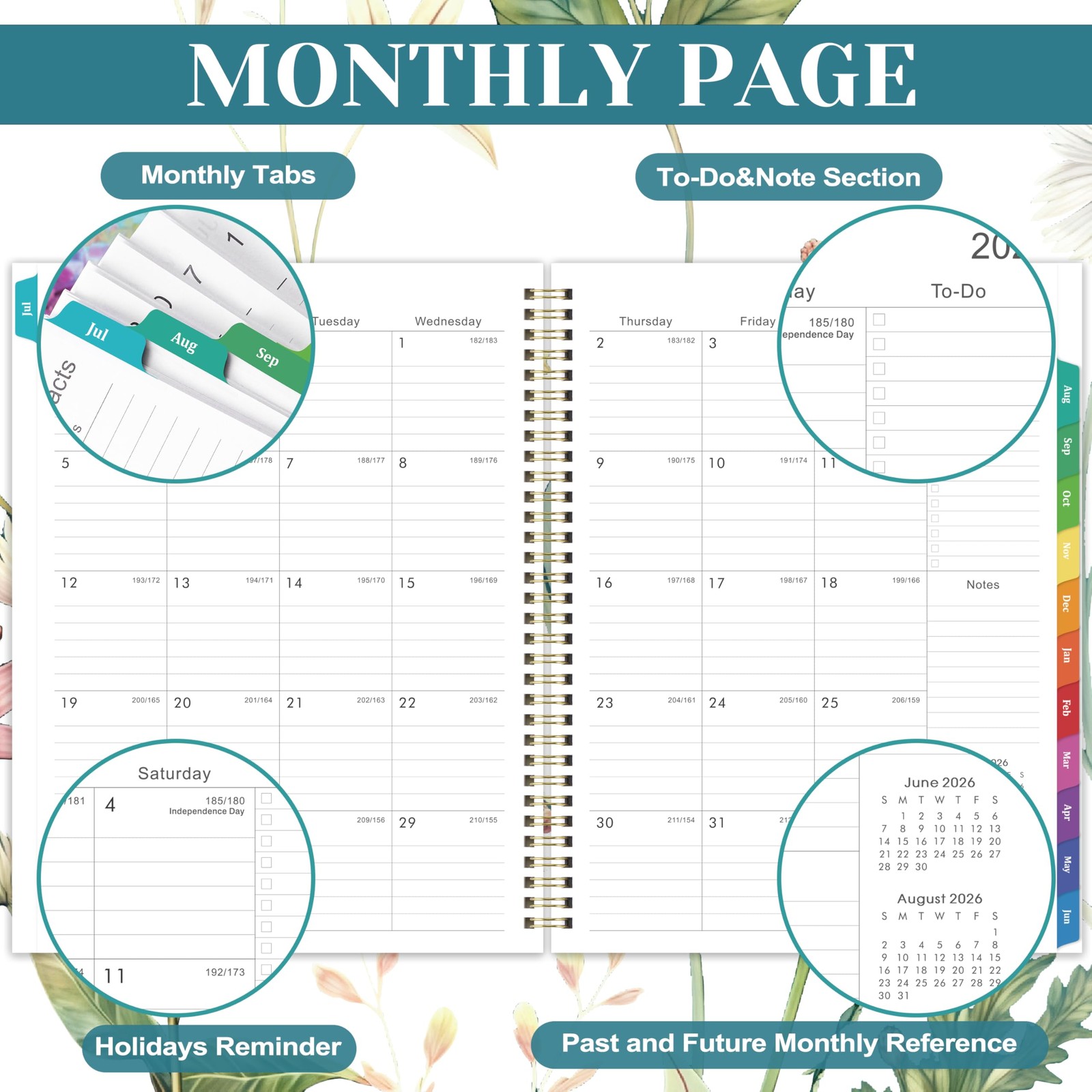 Planner 2026-2027 – Academic 2026-2027, from 9 X 11 inches, colorful