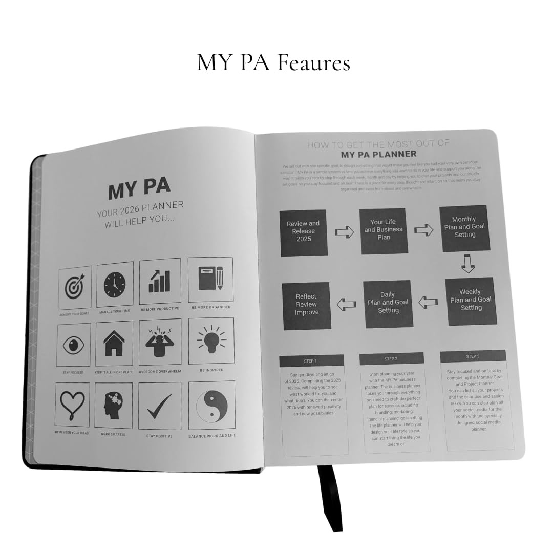 MY PA 2025 Business & Productivity Planner for Entrepreneurs | Weekly