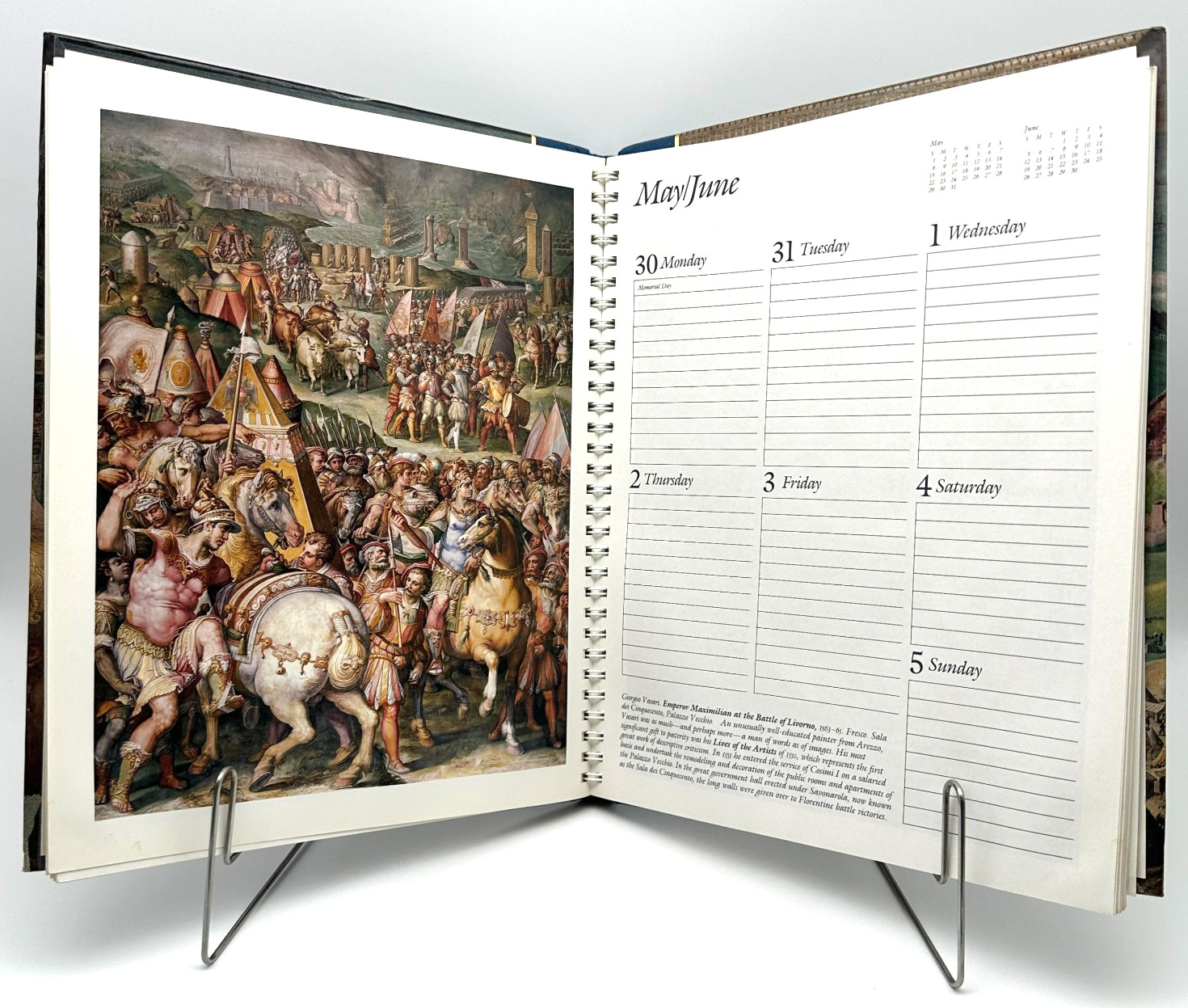 The Art of Florence 1994 Desk Diary Abbeville Publishing Renaissance Art Book