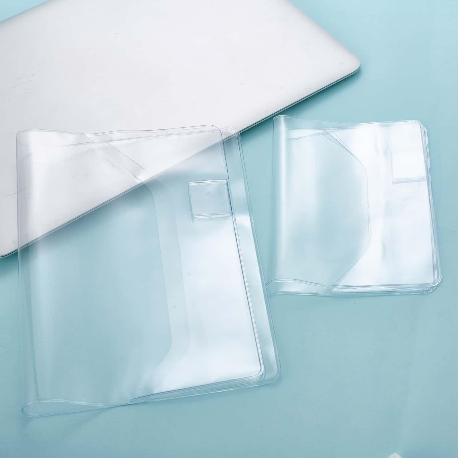 a5 Cover.Jelly PVC Plastic Book Cover. a5 Clear Cover. A5midori Clear Cover ….