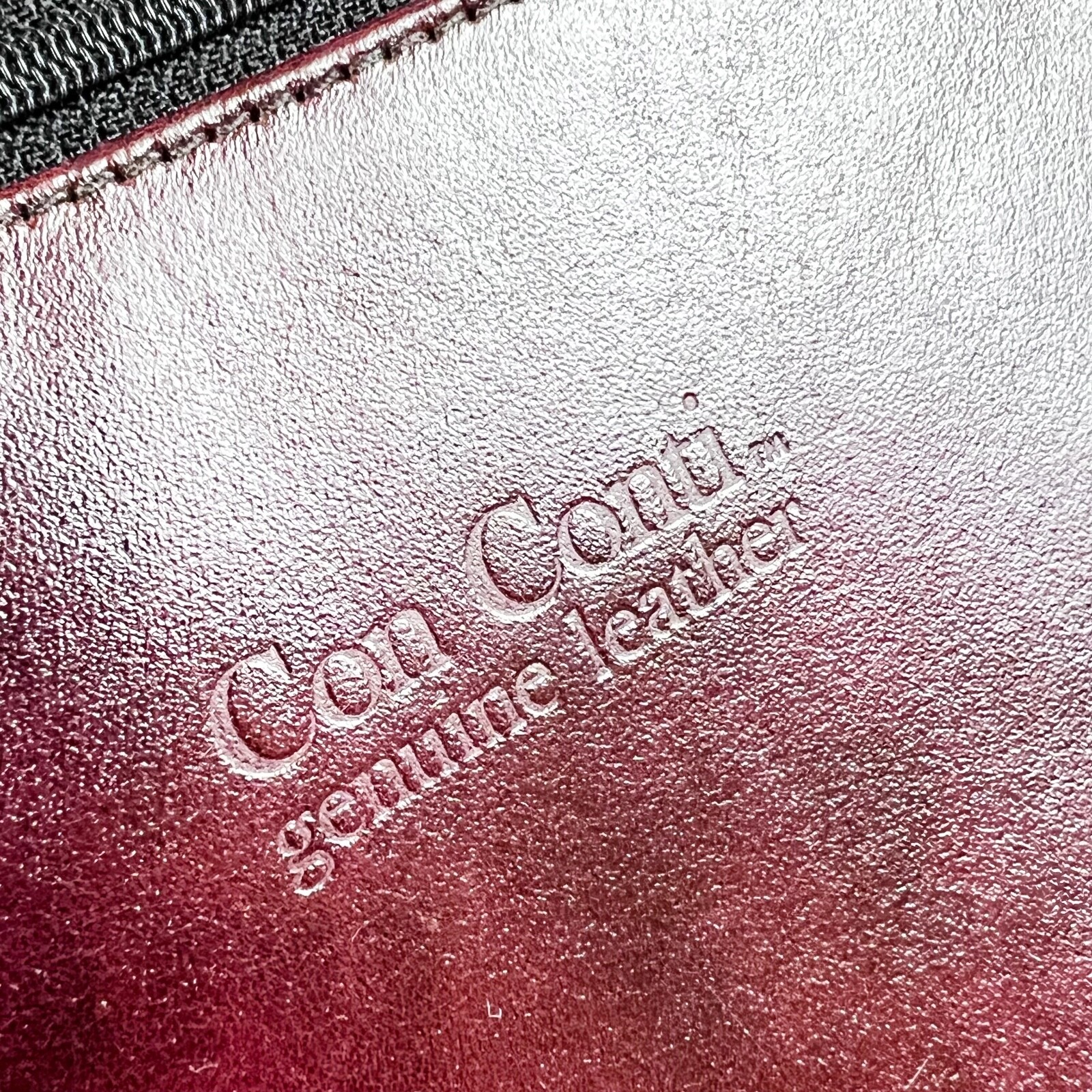 Con Conti Leather 3 Ring Calendar Organizer Binder Zip Pouch Harper House System