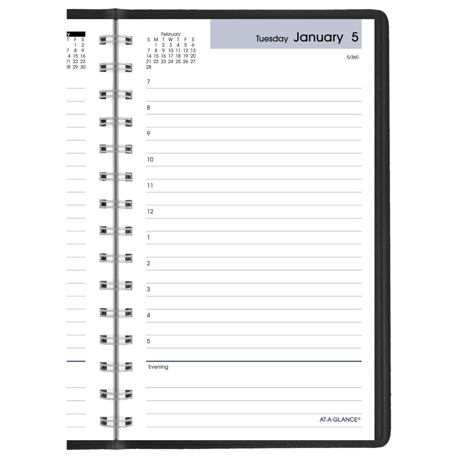 2026 At-A-Glance DayMinder SK44-00 Daily Appointment Book, 5 x 8″