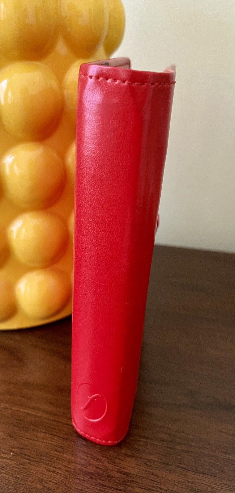 Vintage Filofax Personal Keswick 6-Ring Organizer Planner Red EUC