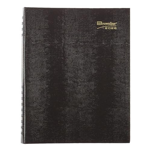 2026 Daily Professional Planner – 4-Person Appointment Book, Twin-Wire Binding,