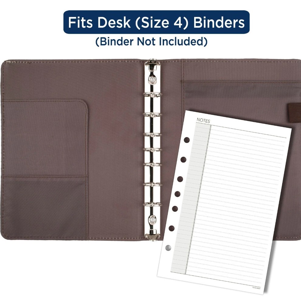At-A-Glance Notepad Planner Refills [Ruled]: 5-1/2 in. x 8-1/2 in. (White)