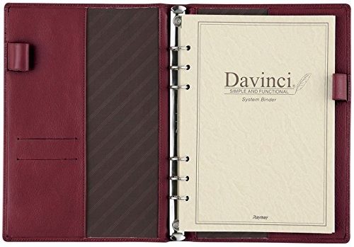 Reimei Fujii Notebook Da Vinci Standard A5 Wine JDA3003Z