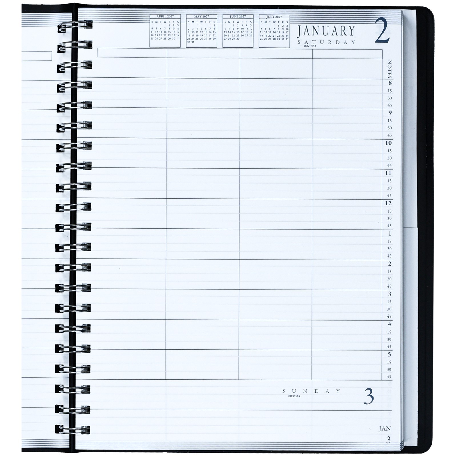 2026 282-02 HOD28202 House of Doolittle 4-Person Daily Appointment Book