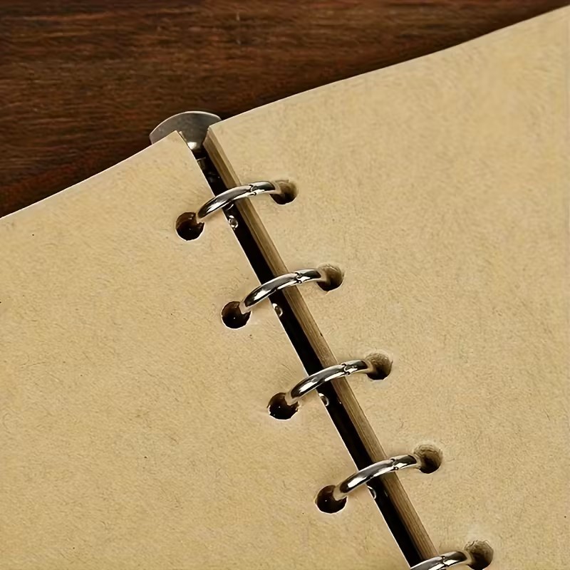 Vintage Leather Journal Refillable Notebook Nautical Compass Anchor Gift Travel