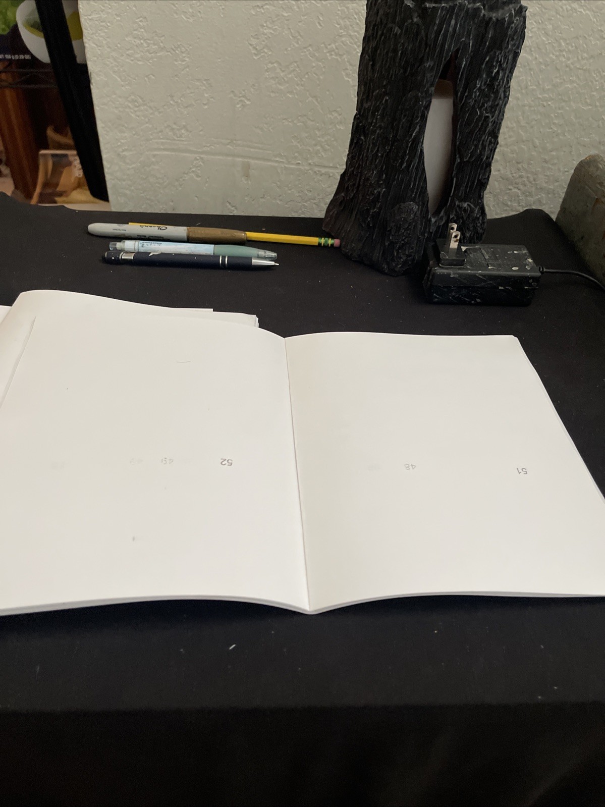 8.5 X 6.825 Journal Refill Handmade Paper Blank Unlined Notebook Diary Recycled