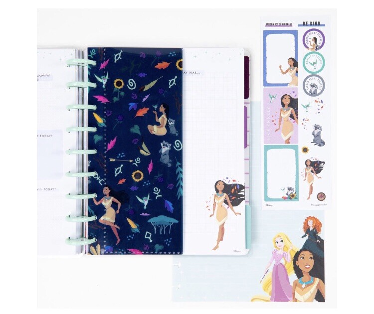 The Happy Planner Disney Princess STAY STRONG & BE KIND Guided Journal Kit NEW