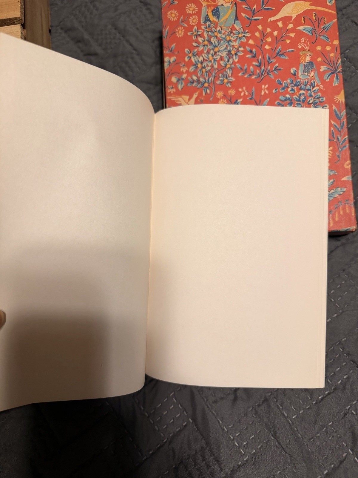 Notebook Journal NOS Red With Animals Rifle Paper Co. Menagerie Design