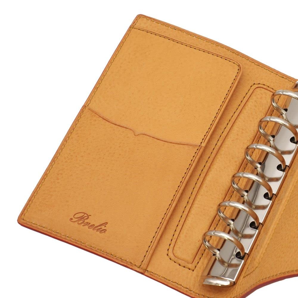 Brelio System Planner, Bible Size, Minerva Box Ring, 20mm Diameter, Belt Flap, N