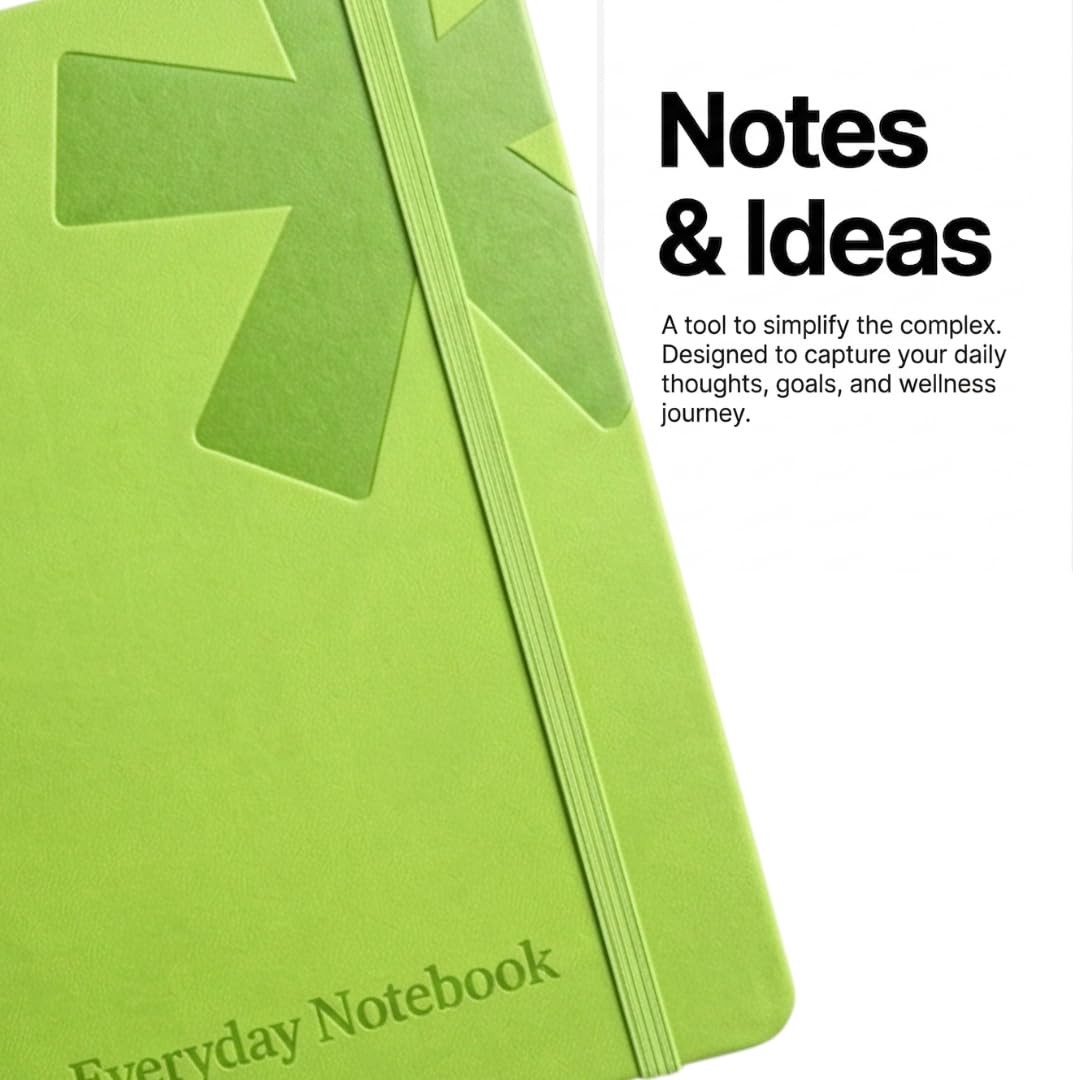 A5 Blank Leather Journal for Women & Men – Hardcover Daily Nude Pink