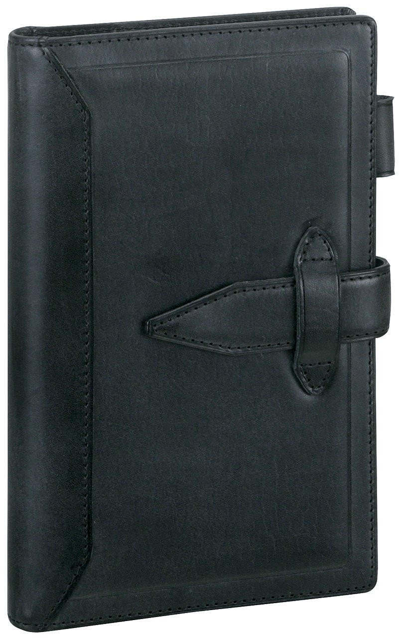 Reimei Fujii Davinci Roroma Classic System Planner, Bible Style, Black DB3011B