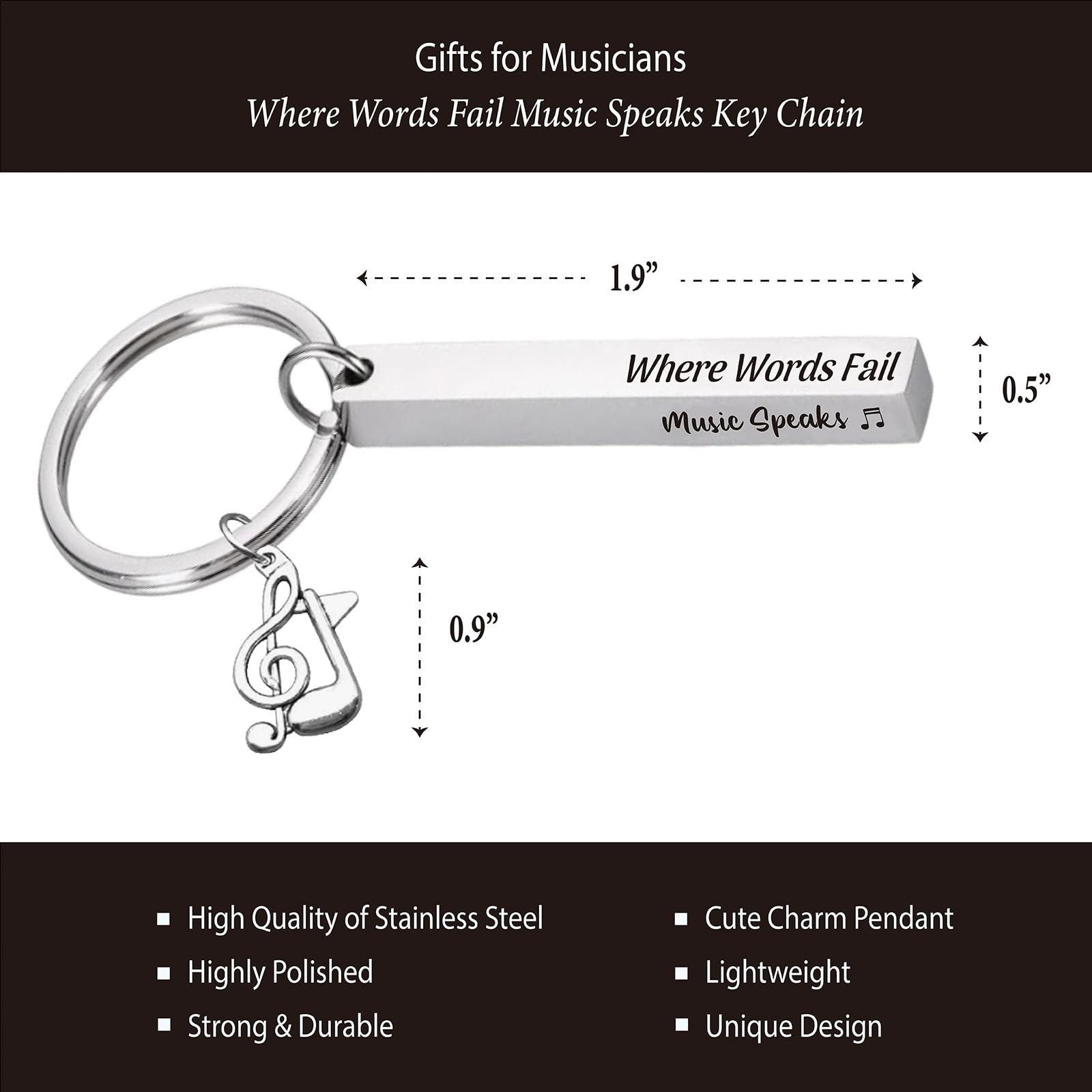 Music Lover Gift Women Men, Journal Black 200 Pages 8.4”x 5.7”,
