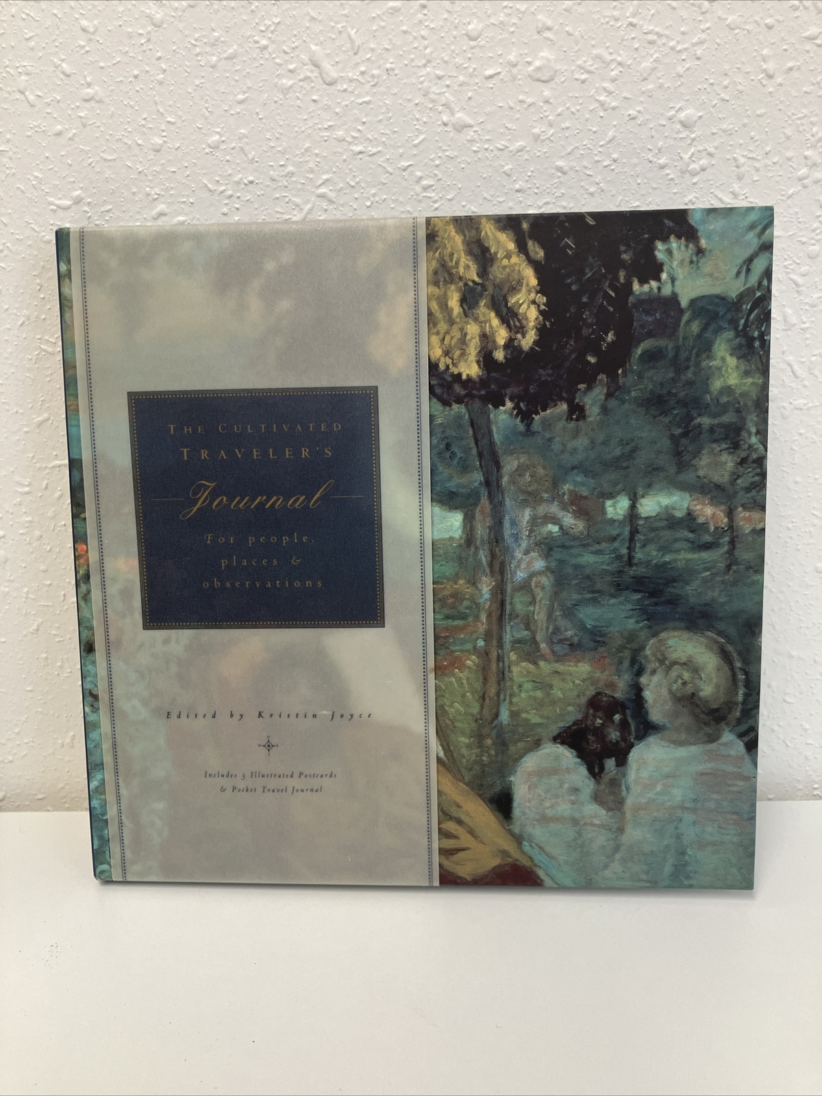 The Cultivated Travelers Journal HC With Blank Pages And Pictures NEW