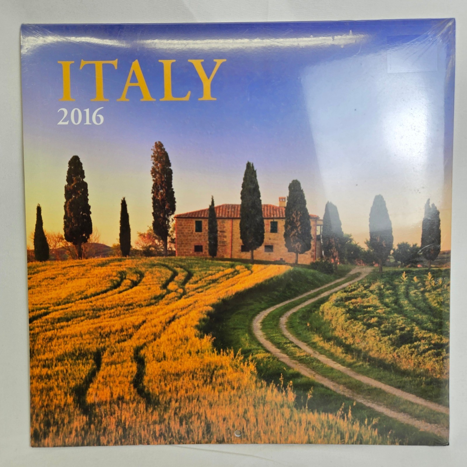 2016 Italy Wall Calendar, 12″ x 12″, 8940032, New Sealed