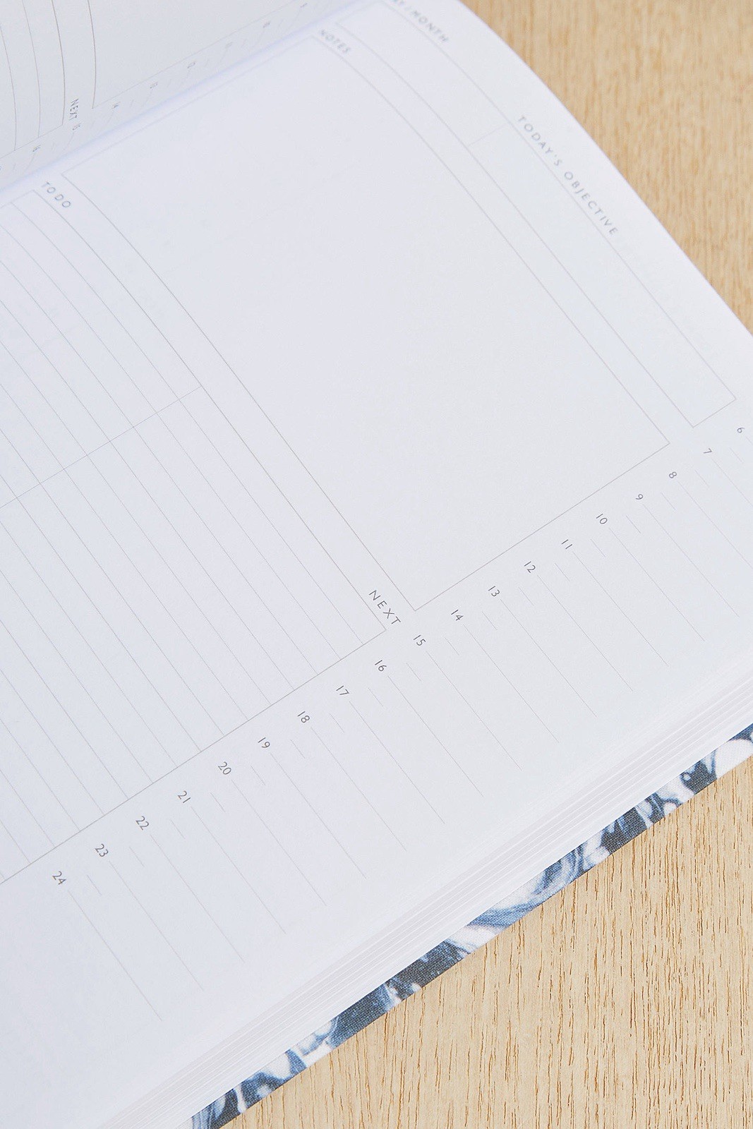Urban Outfitters Ohh Dear Marble Ink Daily Planner