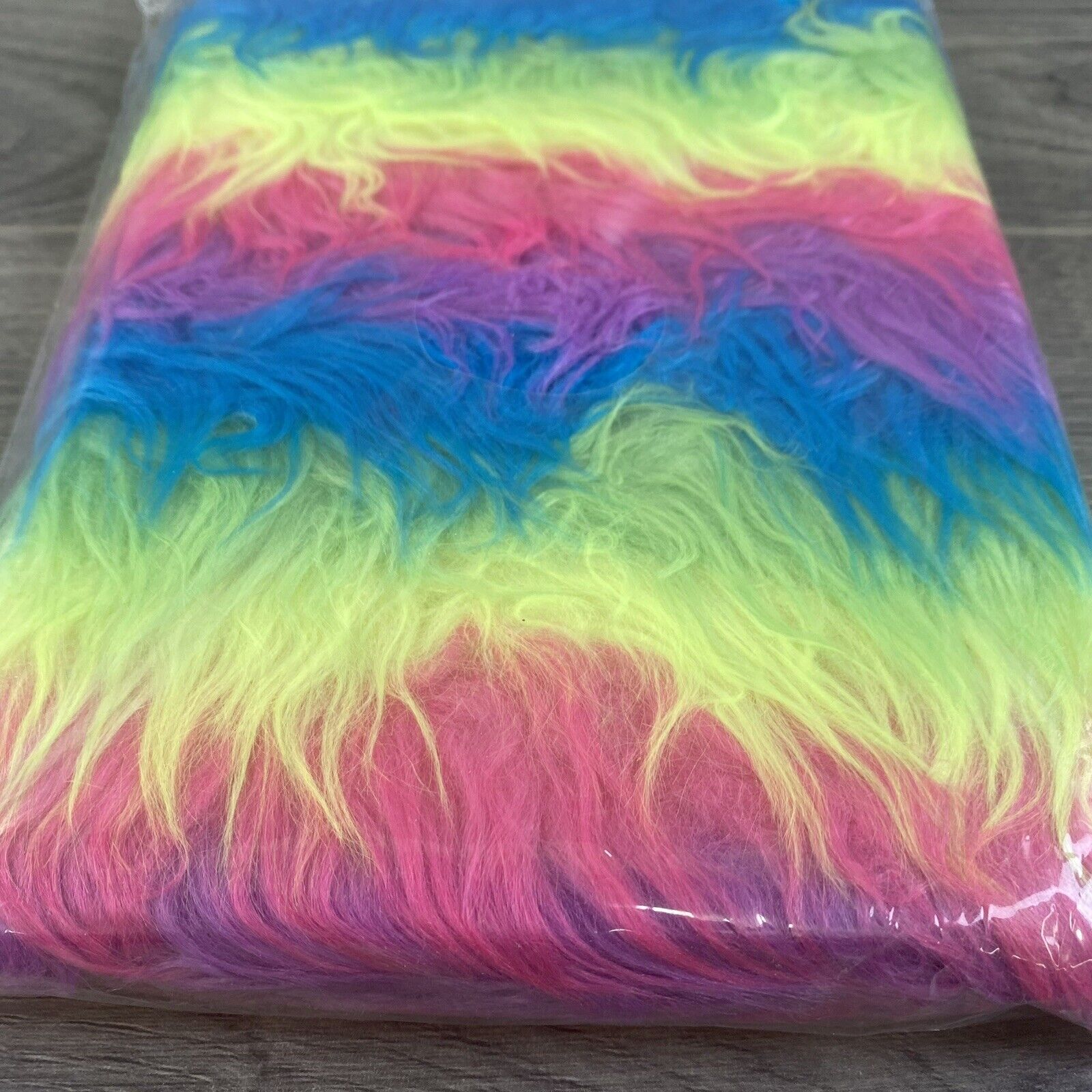 Adore Furry Multi-colored Journal Birthday Gifts Fancy Notebook New Rainbow