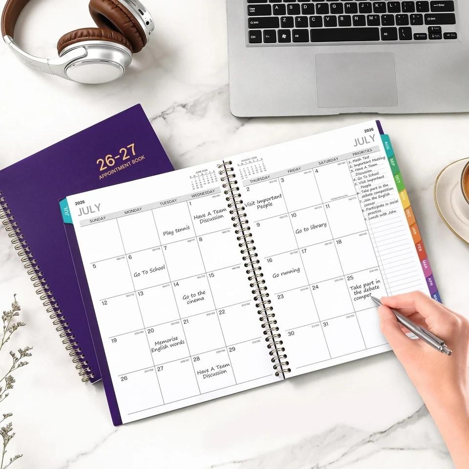 2026-2027 Appointment Book/planner – 8.2″ X 11″, Daily Planner from Jul. 2026…