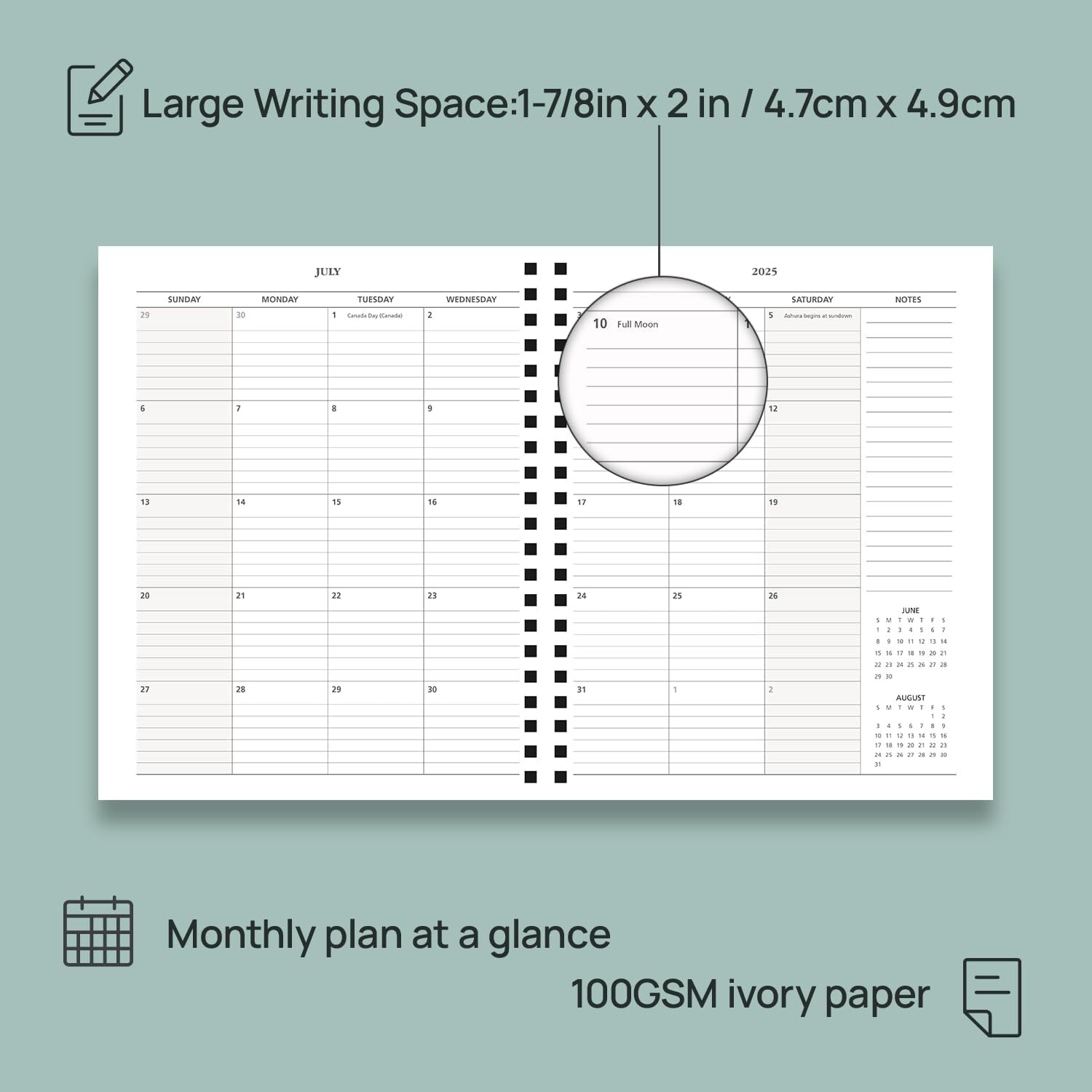 POPRUN Teacher Planner 2026-2027, 8.5″ x 11″, Academic Lesson Plan Book for Teac