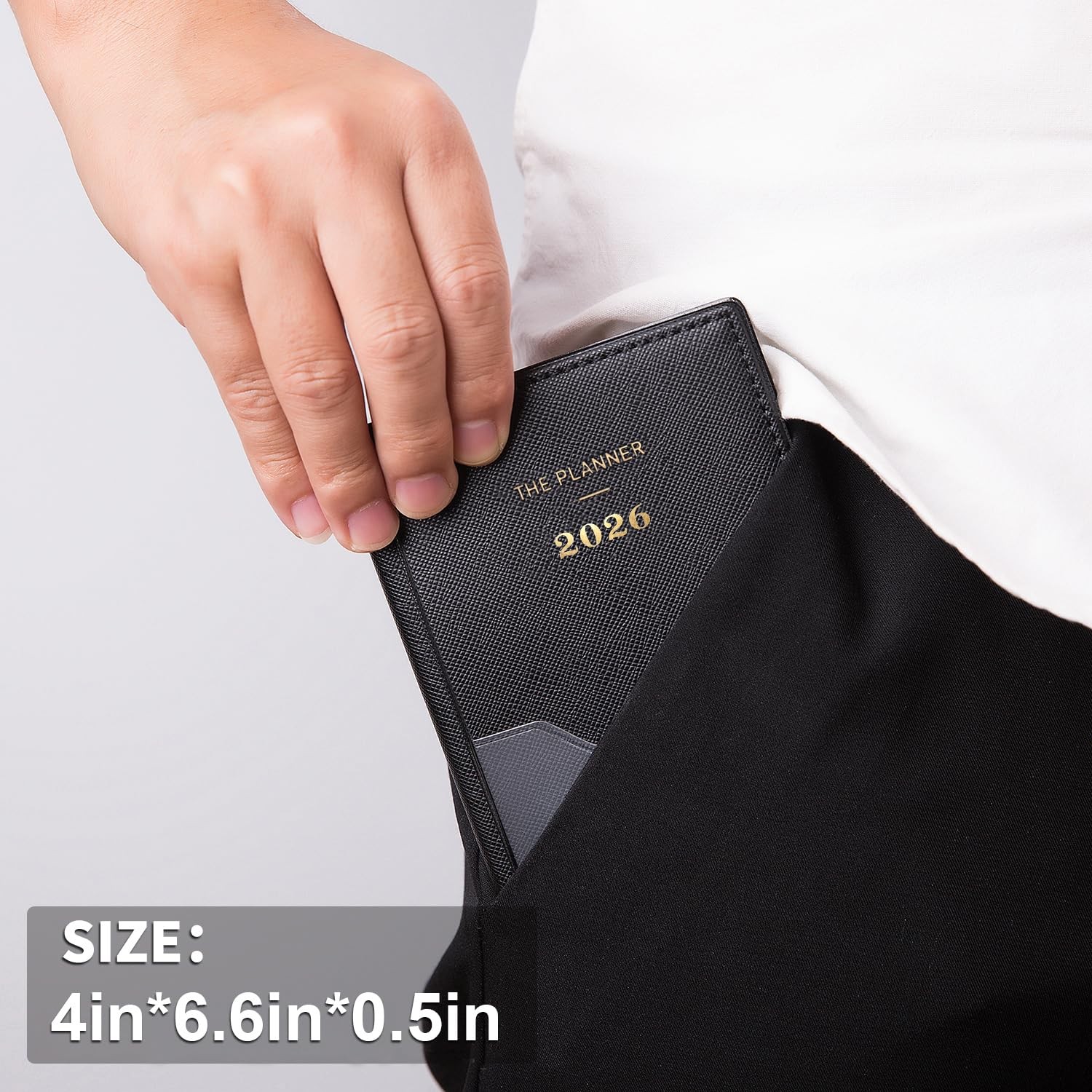 2026 Pocket Calendar – Weekly Monthly Planner, Small Schedule Organizer