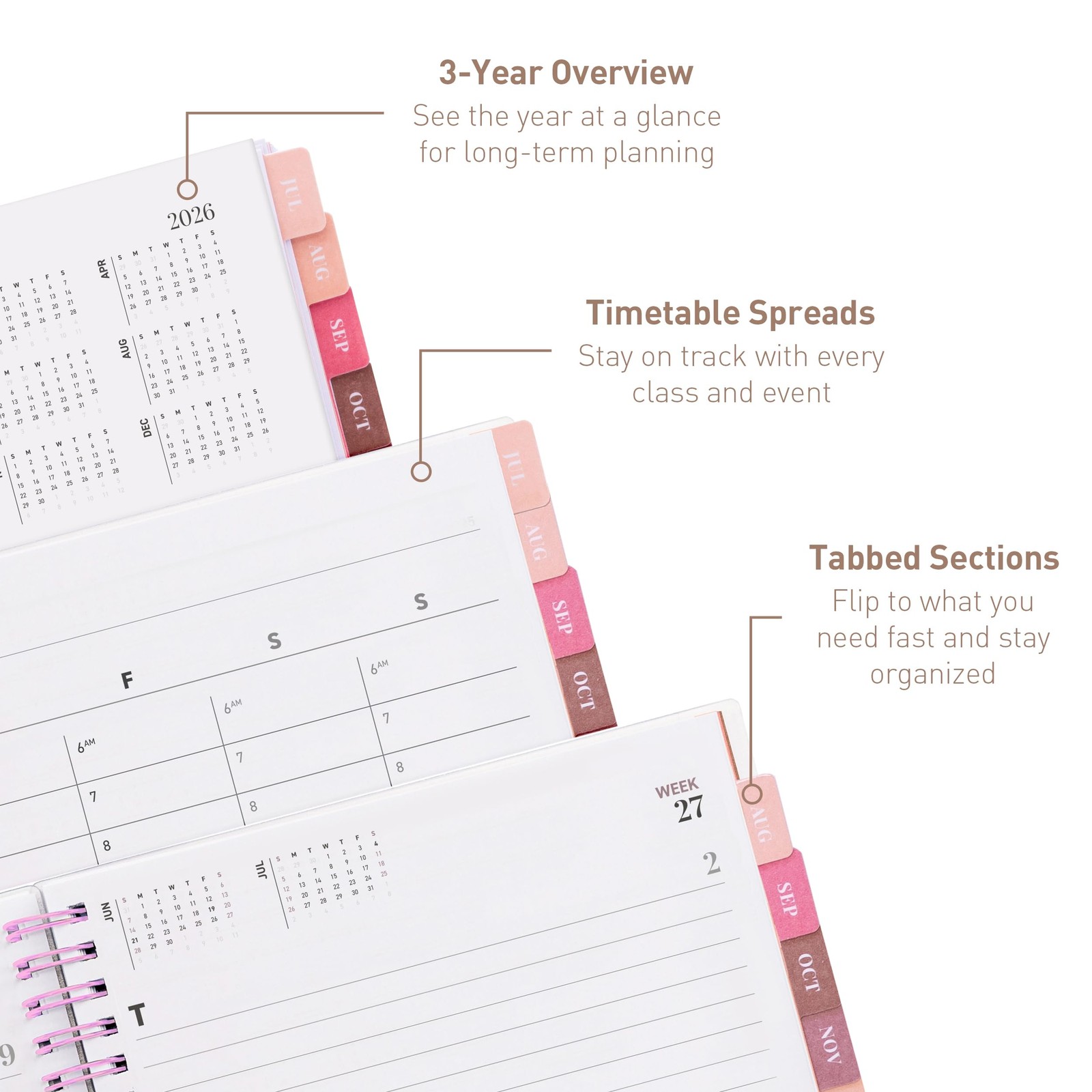 2024-2025 Pocket Planner/Calendar, July 2024 – June 2025, Perfect