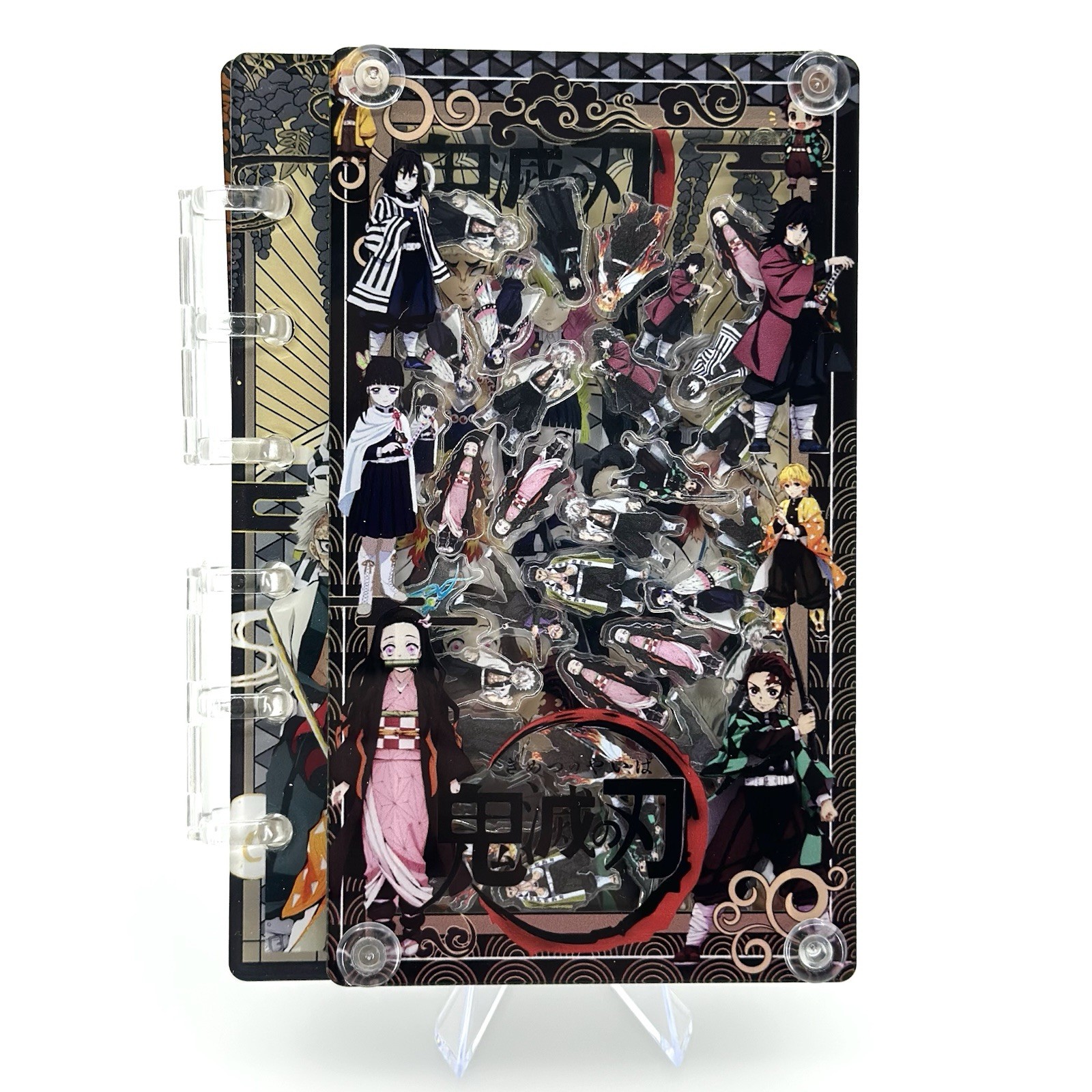 New Demon Slayer Acrylic Shaker Mini Notebook (A7 size- Small)