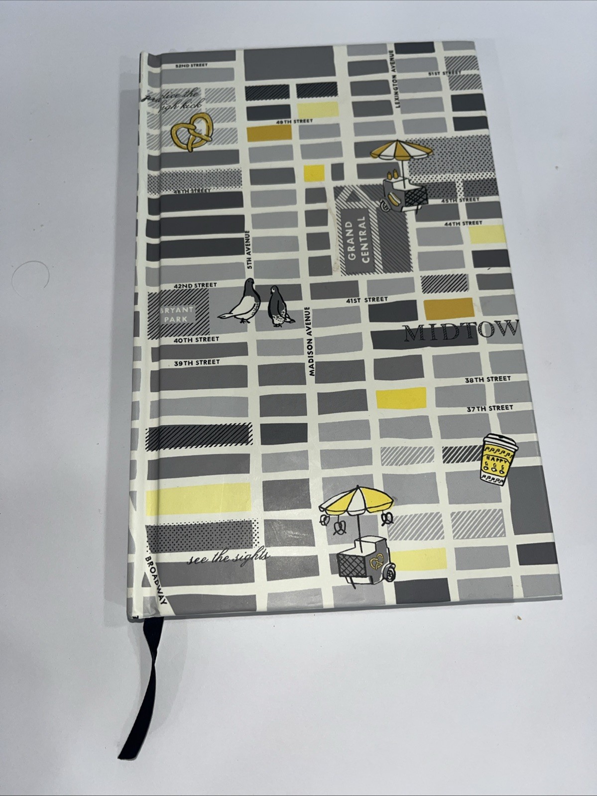 NEW Kate Spade New York City themed journal/notebook