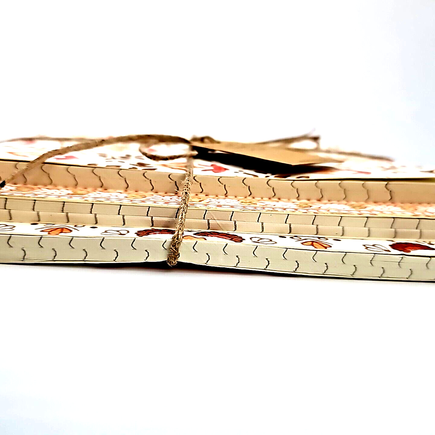 Lined Notebooks Handmade in India Set of 3: 5×7, 6×8, 7×10 Inches NWT