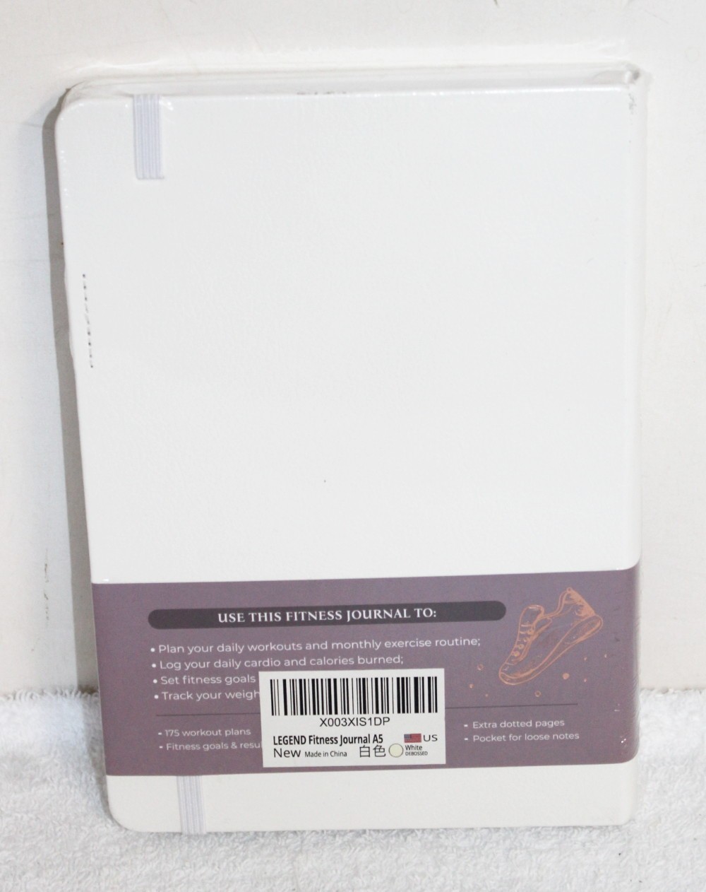 Legend Planner A5 Format Fitness Journal ~ 5.8″ x 8.3″ ~ Brand New Sealed