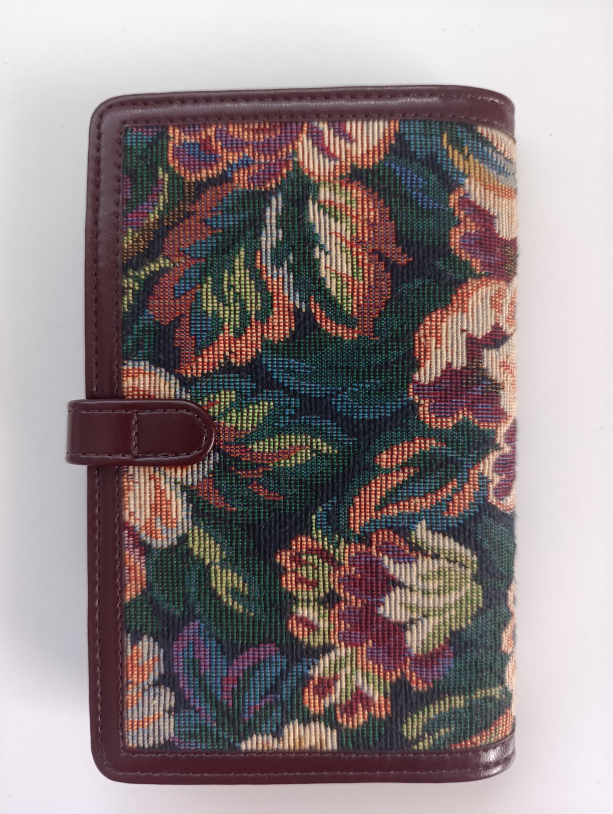 Vintage Pocket Planner Day Runner Floral Personal Organizer Binder