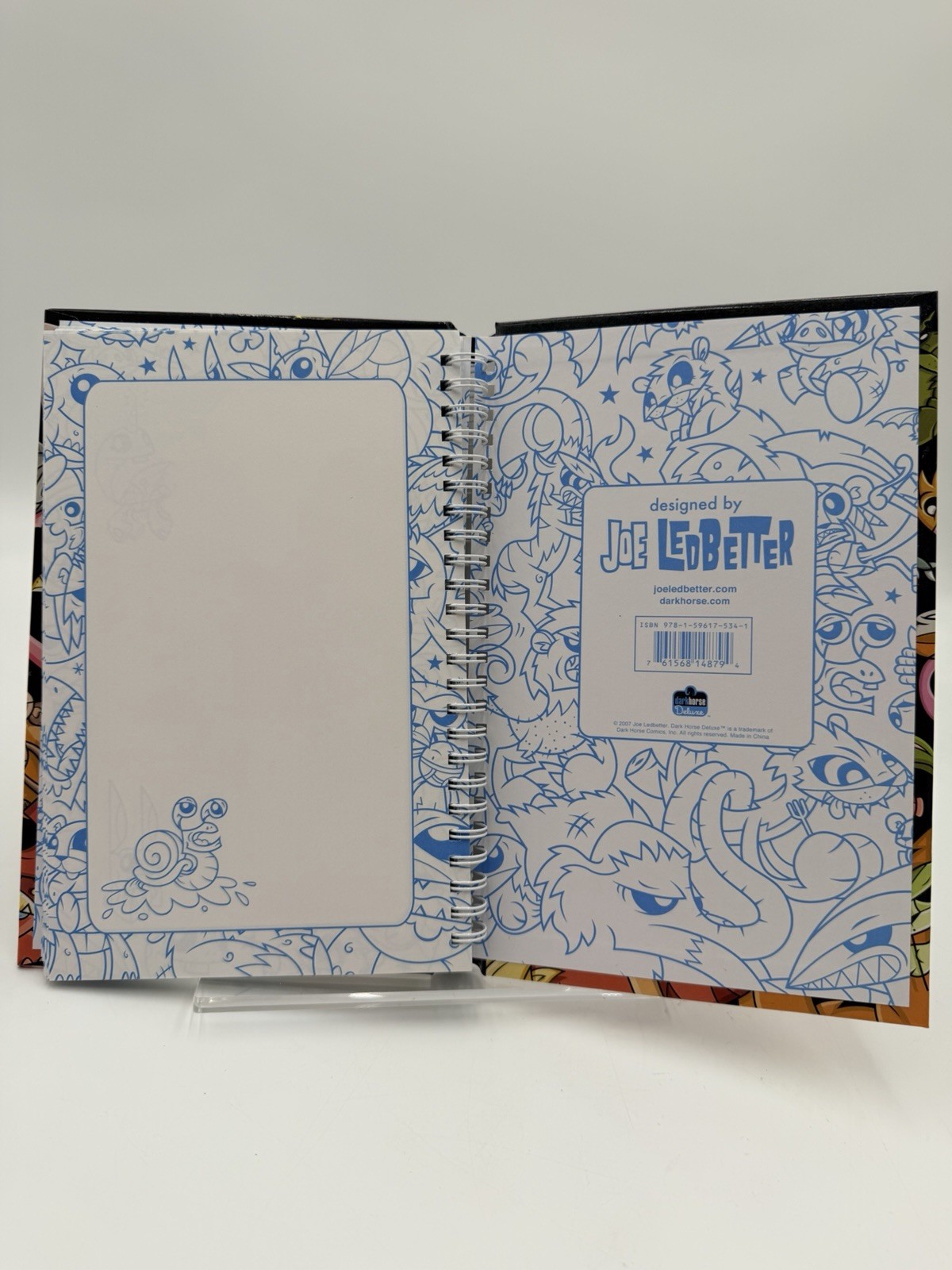 Joe Ledbetter Animal Kingdom 2007 Acrylic Illustrated Notebook Journal RARE