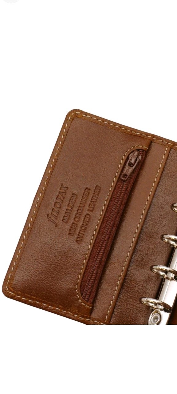 Filofax Malden Mini Planner, Ochre, 028625 (Genuine Imported Product)