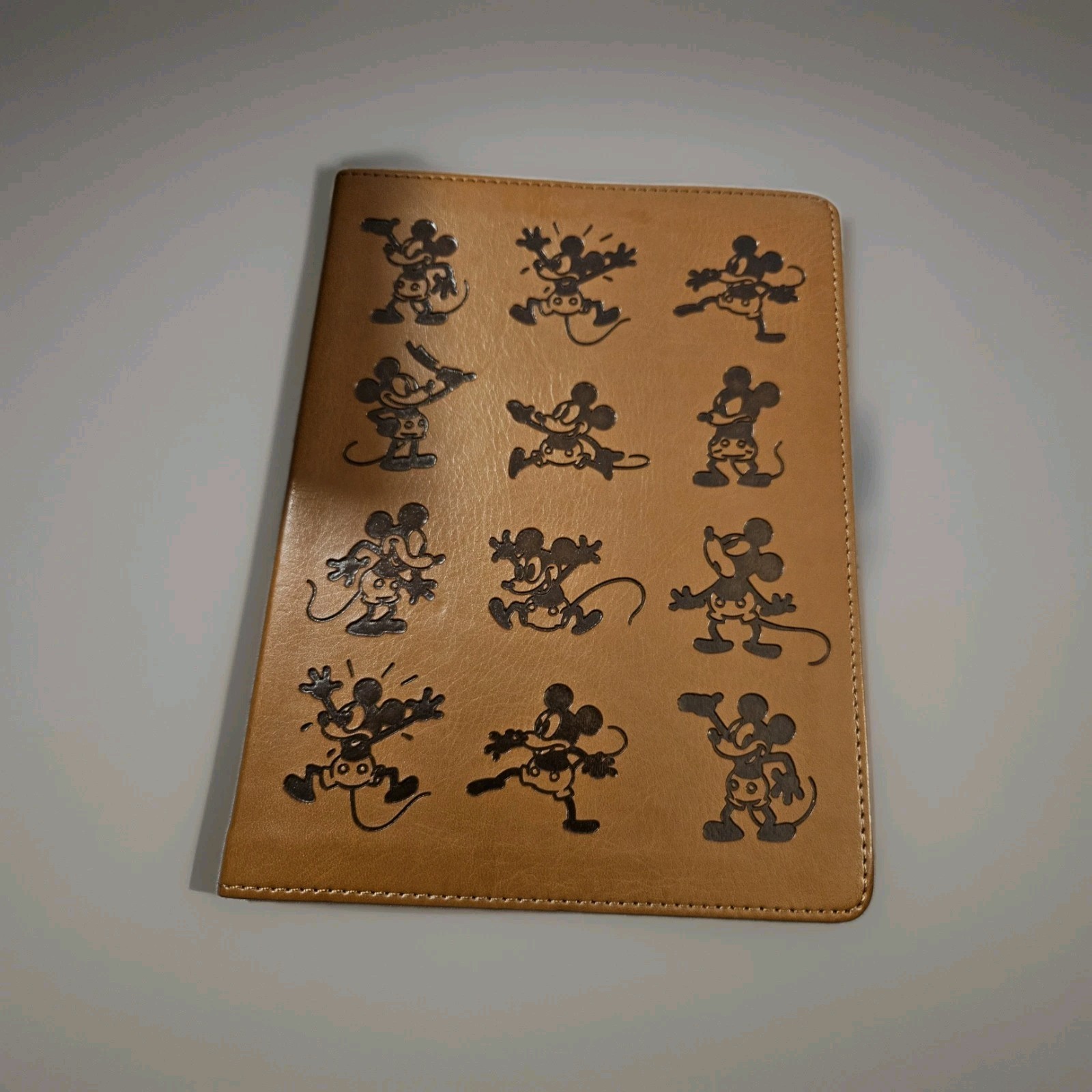 Disney Mickey Mouse Faux Leather Hardcover Journal Notebook – NWT