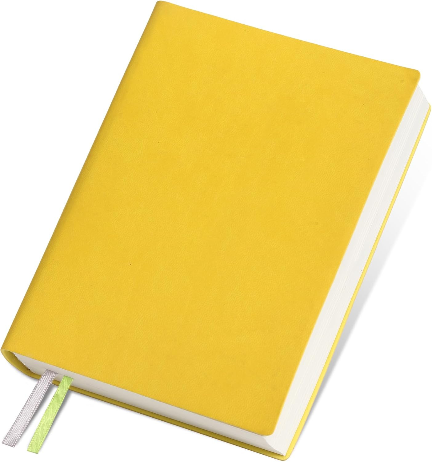 Thick Blank Journal Notebook 400 Pages 3.9 × 5.5 No Lines Soft Leather Blank Not