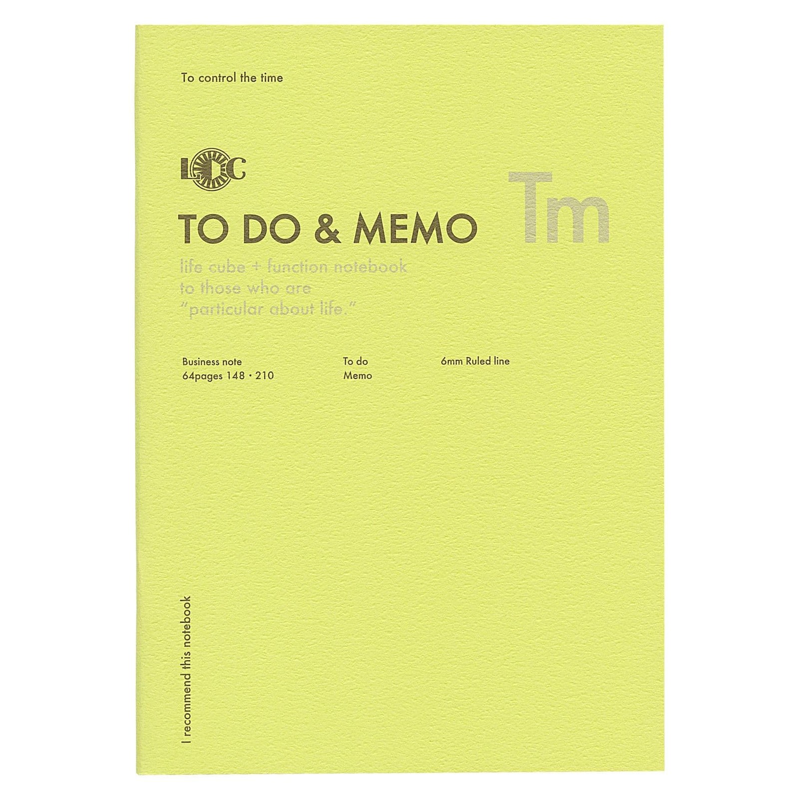 A5 Function Notebook TO DO&MEMO United Bees LDNT-A Luddite