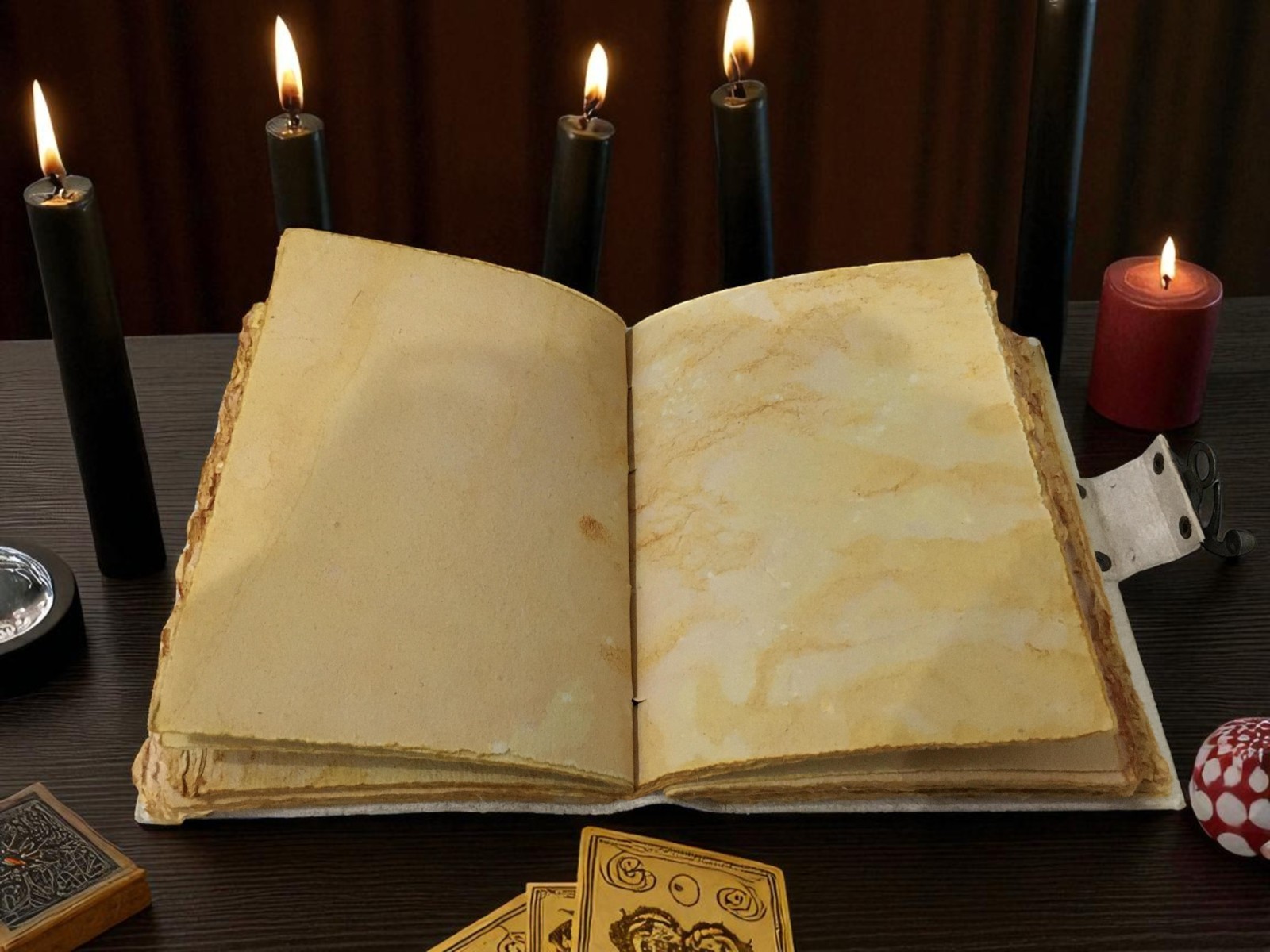 The Raven 400 Page Leather Journal Gothic Notebook The Raven Grimoire Print.